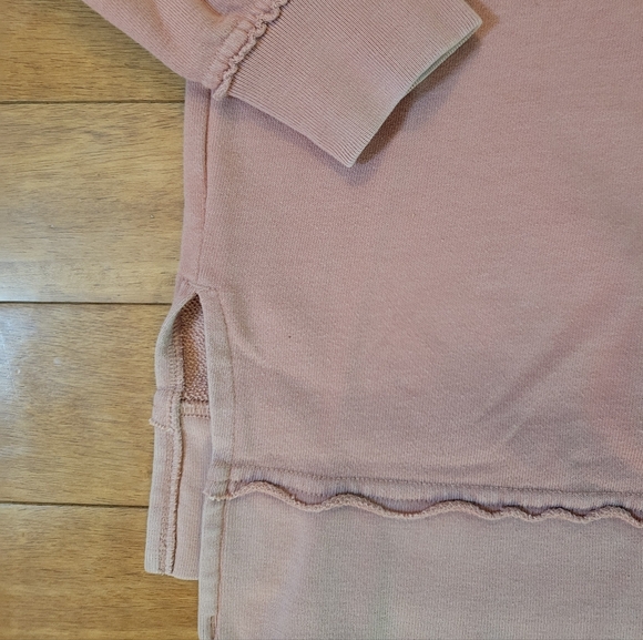 Buffalo David Bitton Dusty Pink Crewneck Sweatshirt XS FP-Inspired - Picture 3 of 4